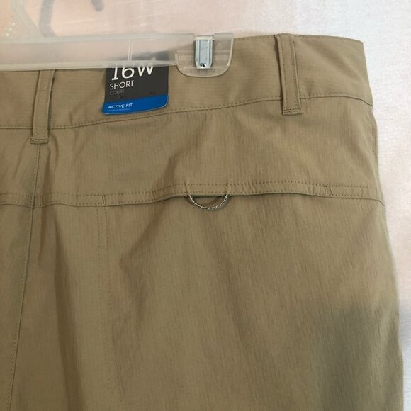 NWT Columbia Court Short  Tan Ladies 16 - Picture 11 of 15